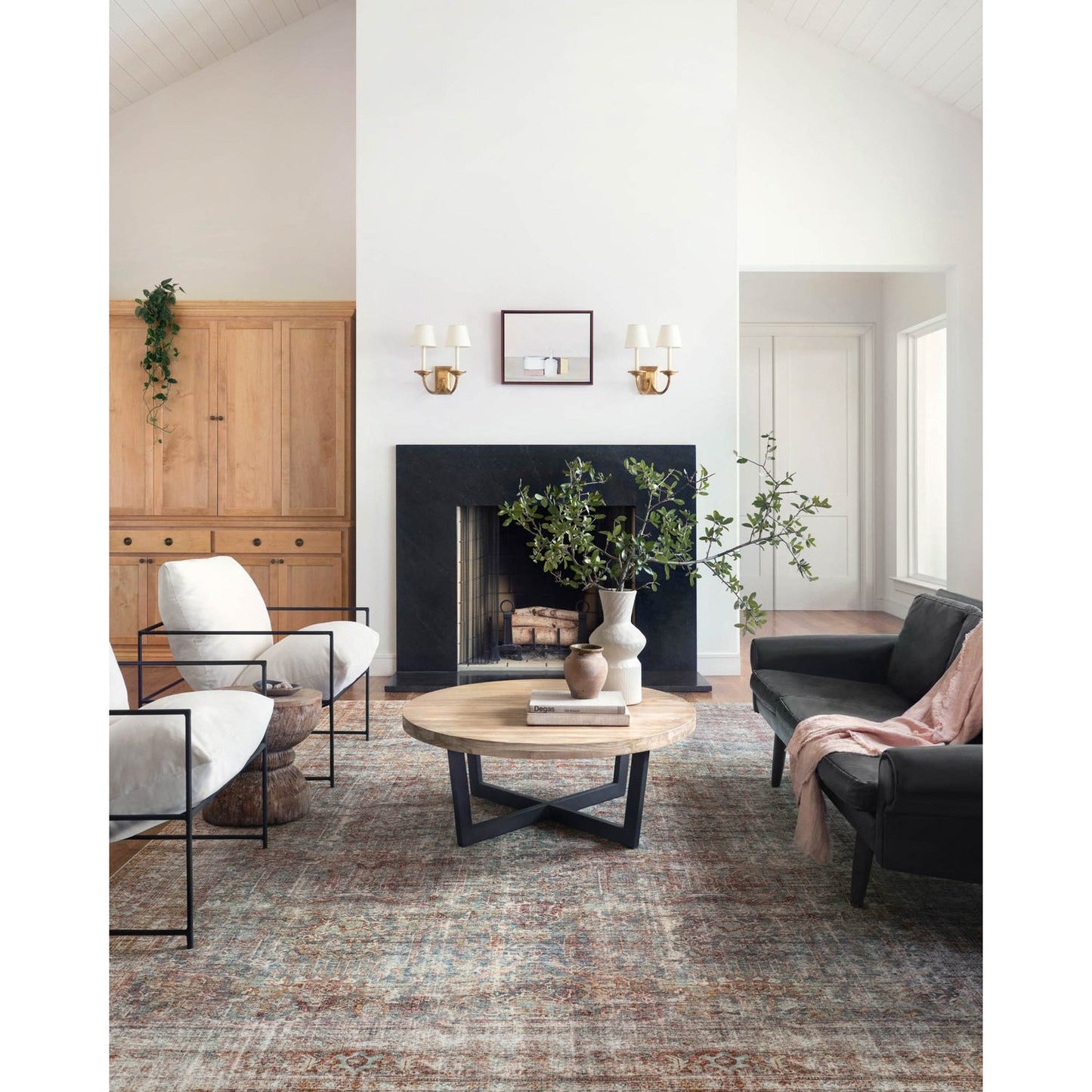 Chris Loves Julia Jules Lagoon/Brick Rug