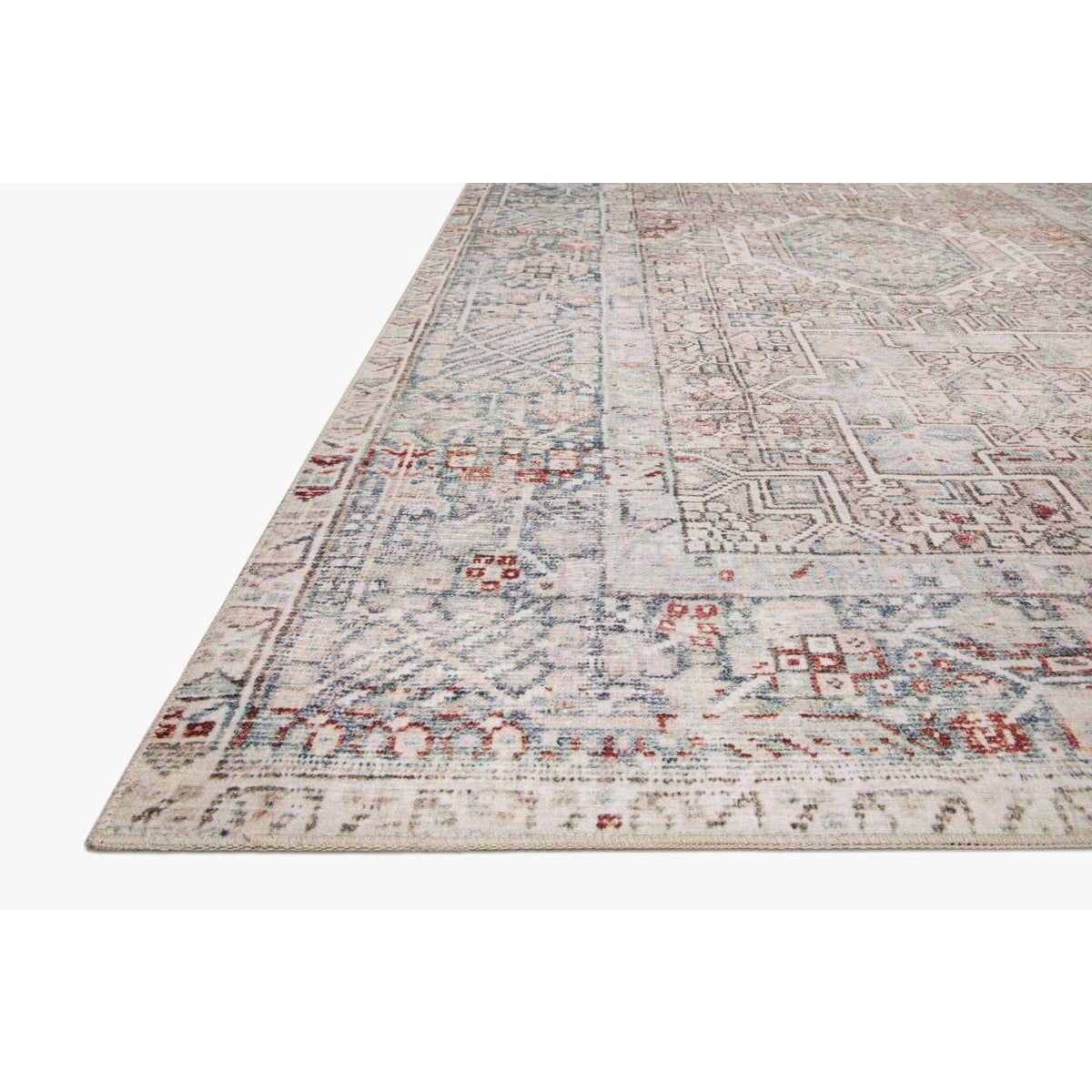 Chris Loves Julia Jules Natural/Ocean Rug