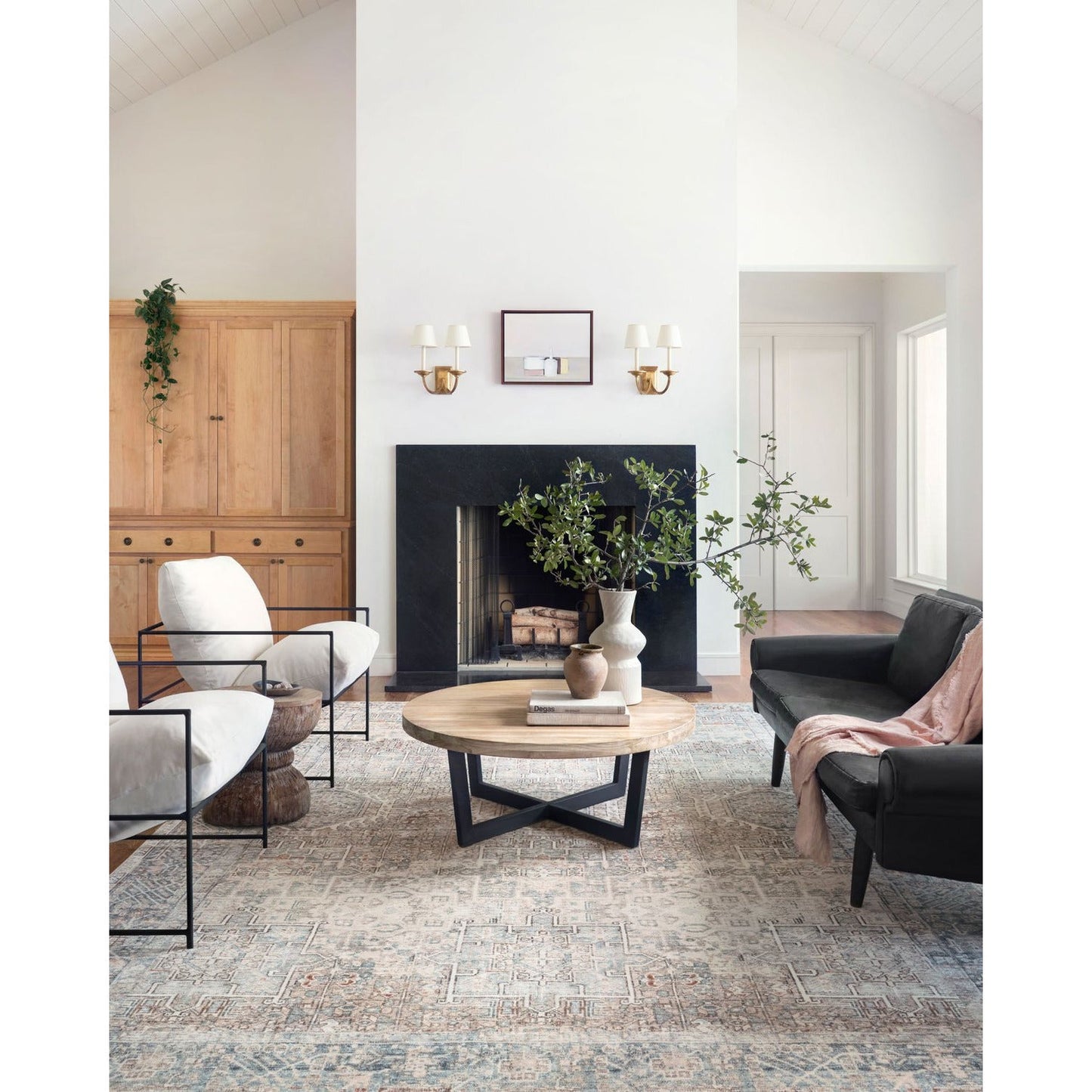 Chris Loves Julia Jules Natural/Ocean Rug