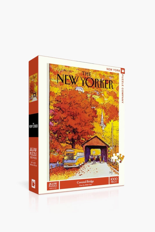 Covered Bridge Jigsaw Puzzle