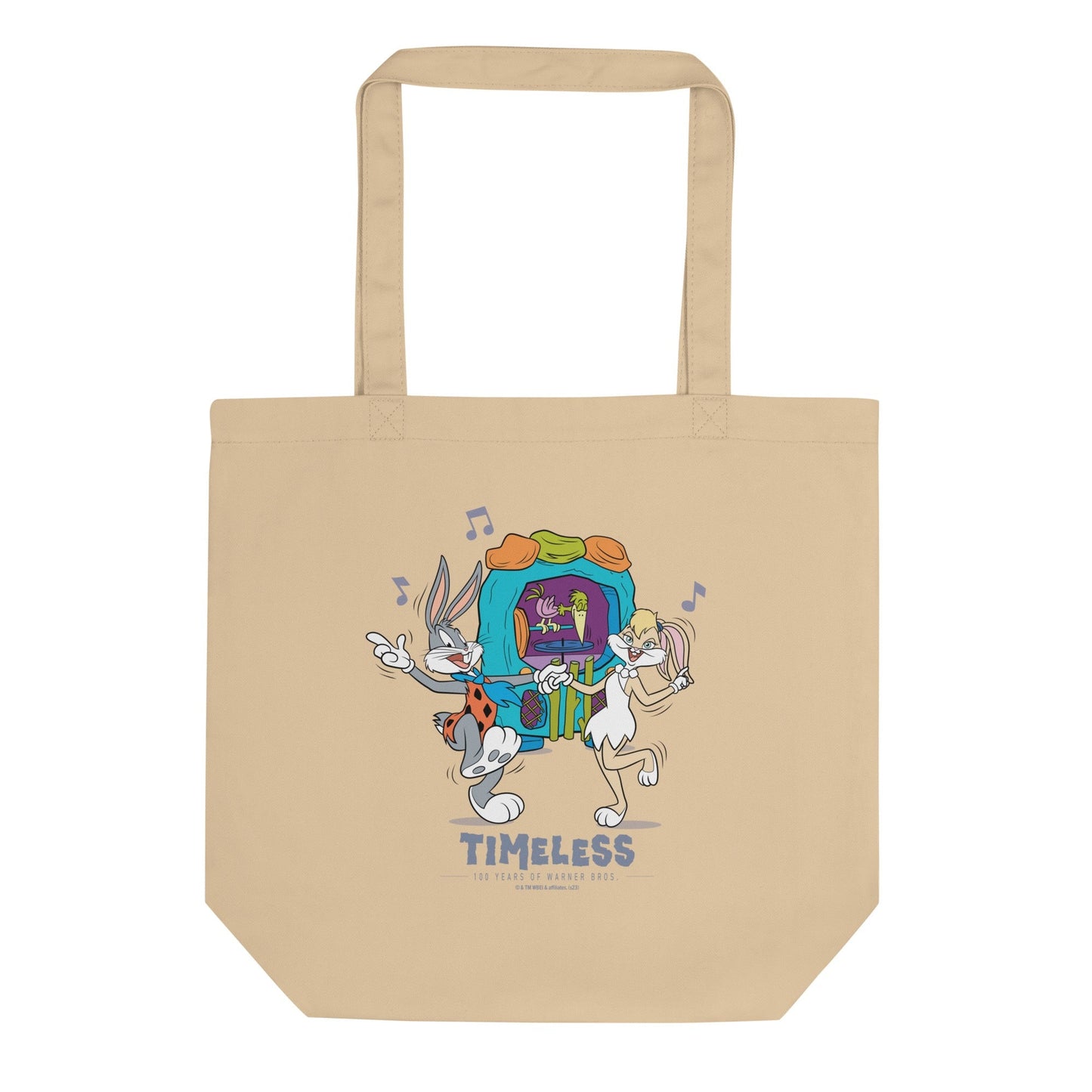 WB 100 Looney Tunes x The Flintstones Dance Eco Tote Bag
