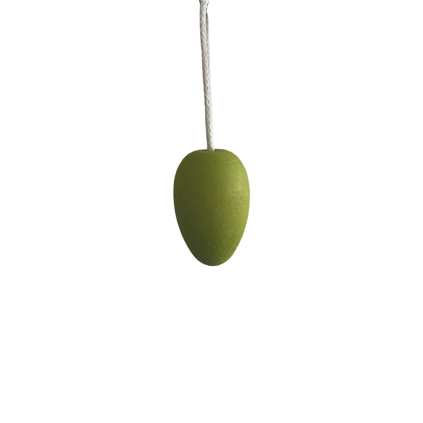 Wooden Egg Ornament