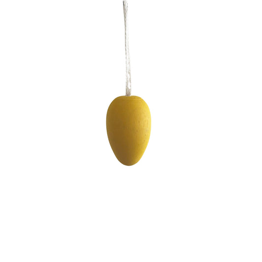 Wooden Egg Ornament