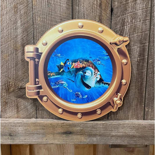 Porthole Window Character Decor | Any Door, Any Wall | 12", 14", or 18"