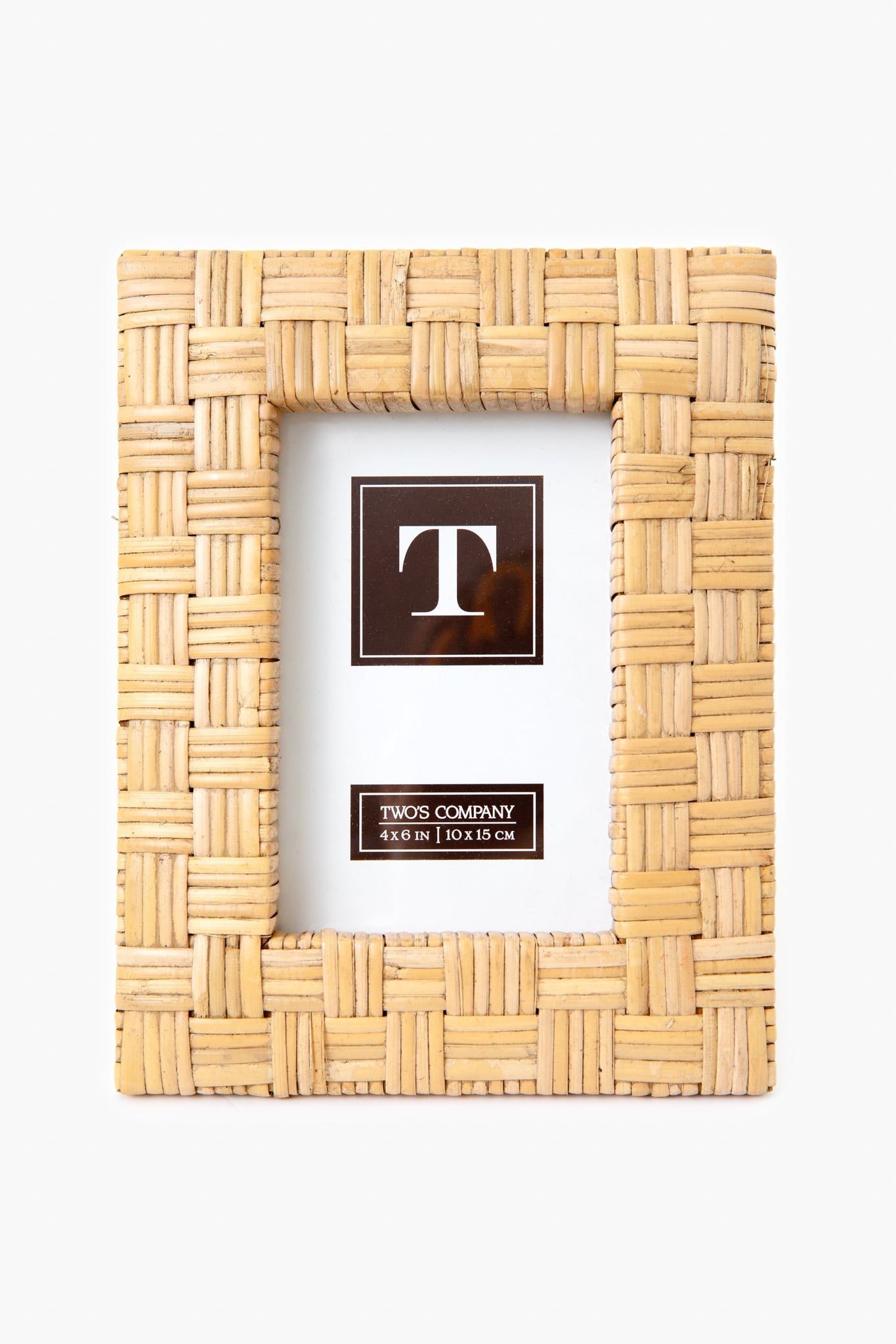 Woven Rattan 4x6 Picture Frame