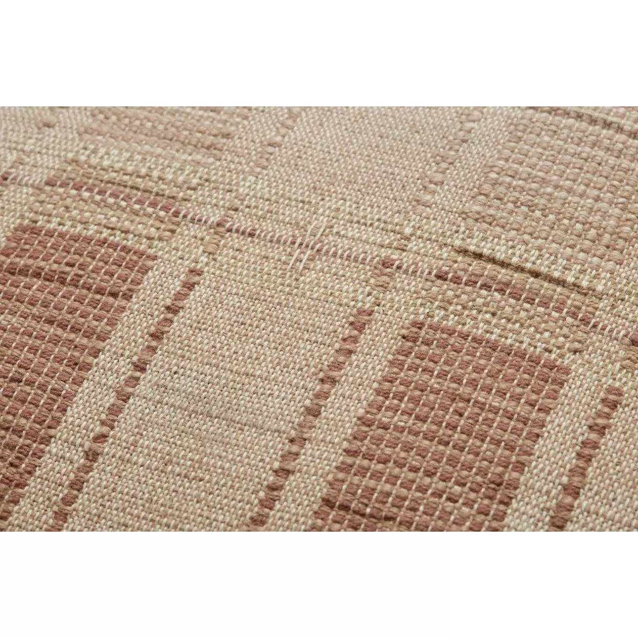 Amber Lewis Marin Pal0002 Natural / Rust Pillow