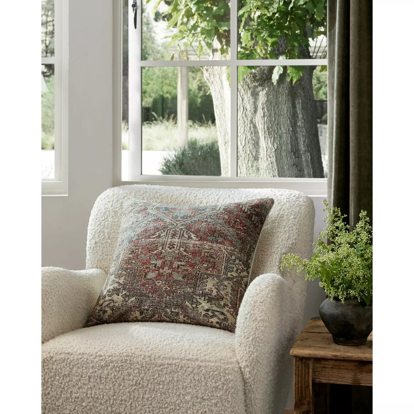 Amber Lewis Redwood Pal0016 Rust / Multi Pillow - Chapin Furniture