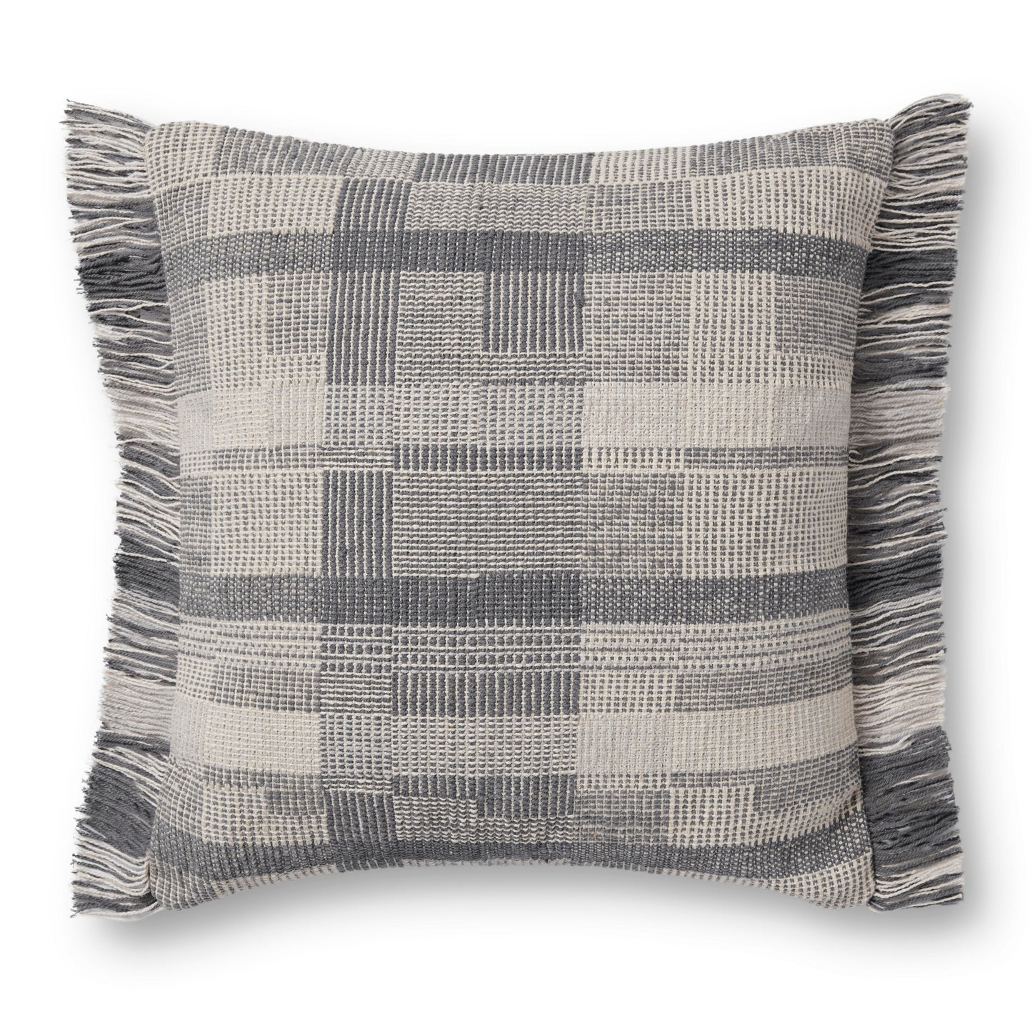 Amber Lewis Birdie Pal0017 Silver / Ivory Pillow