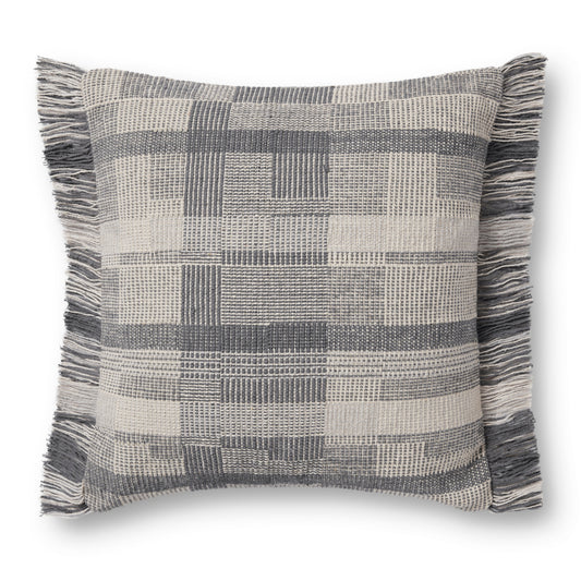 Amber Lewis Birdie Pal0017 Silver / Ivory Pillow