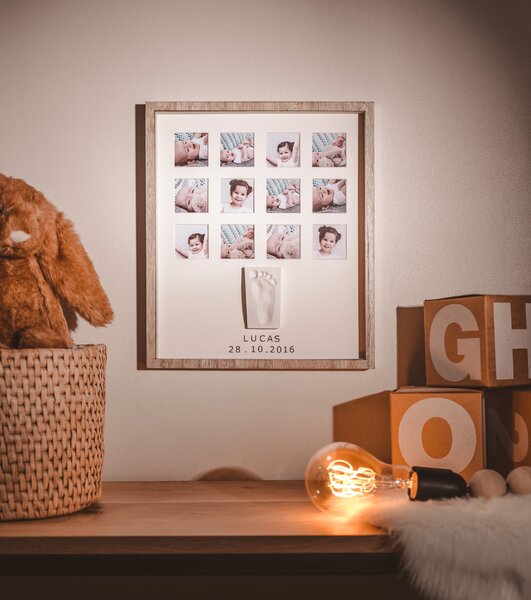 Personalised Baby Gift | Babys First Year Kit | Newborn Gift | Baby Shower Gift | Baby Art