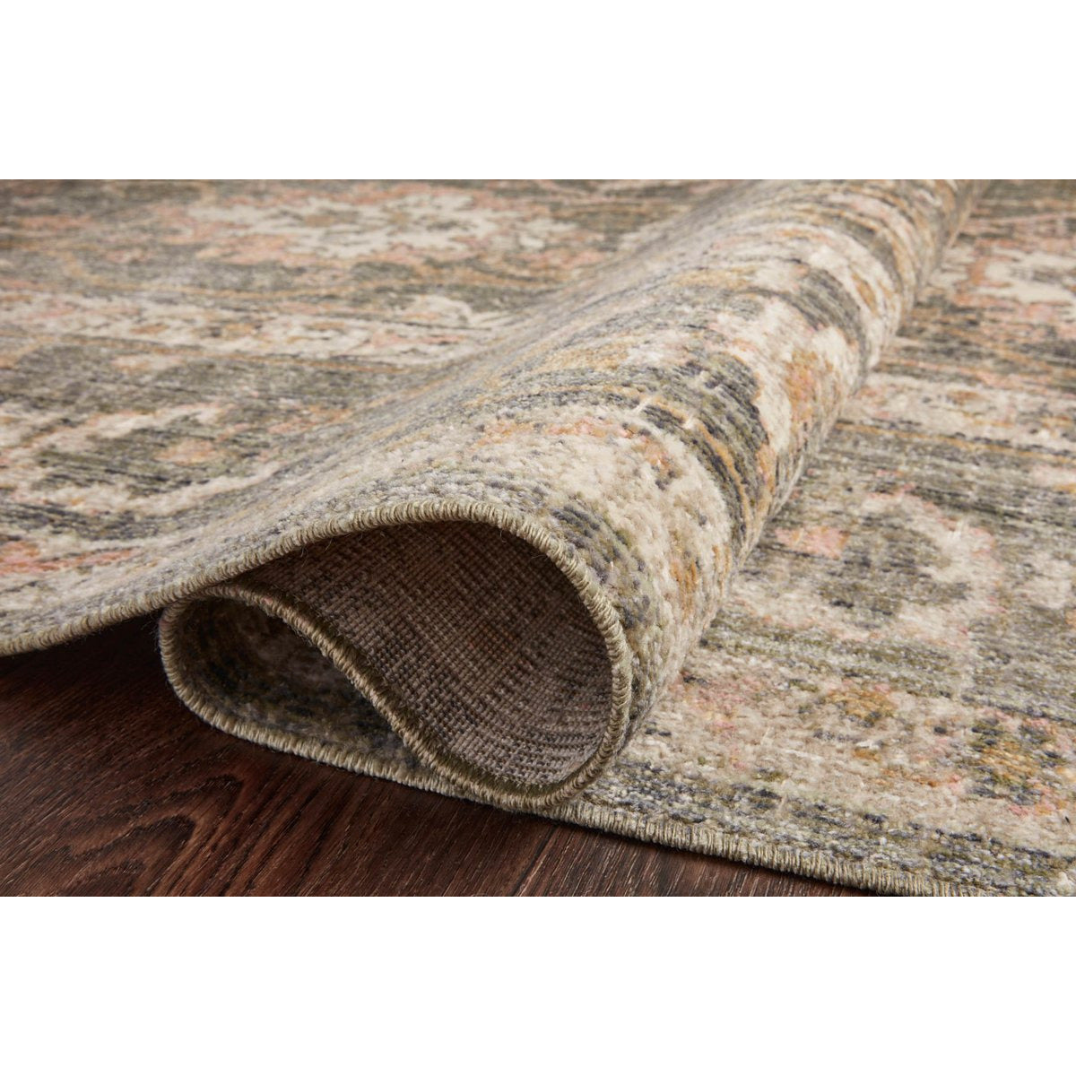 Chris Loves Julia Rosemarie Sage/Blush Rug