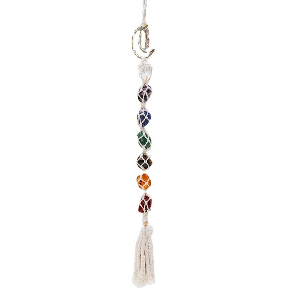 Crystal 7 Chakra Gemstone Wall Room Décor