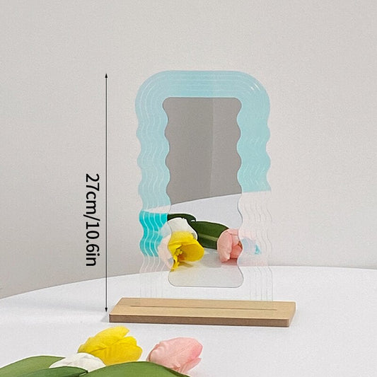 Wave Decorative Makeup Mirror