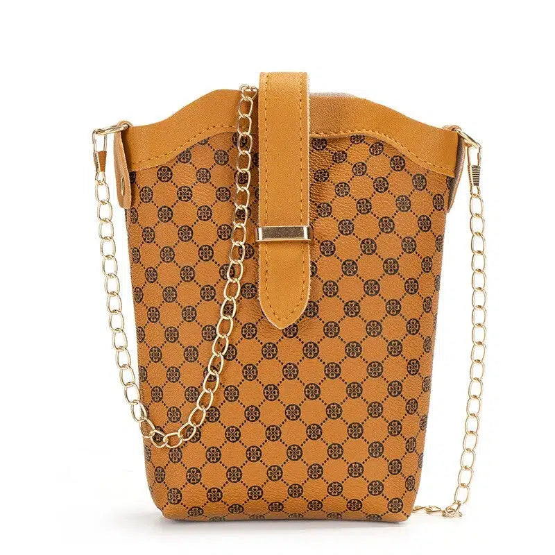 Polka Dot Print Casual Shoulder Bag-Handbags-Bennys Beauty World