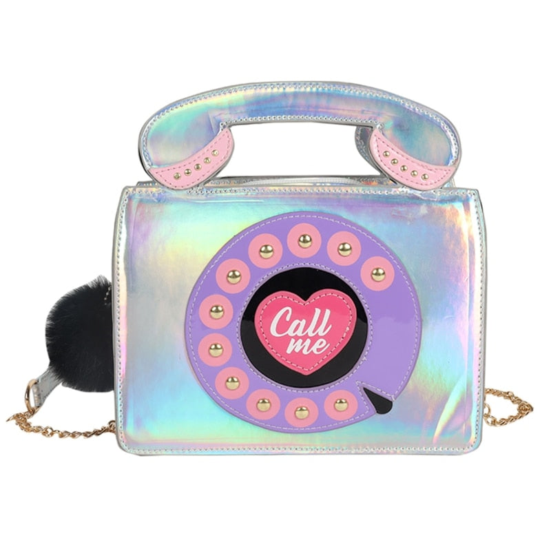 Telephone Shape Crossbody Bag