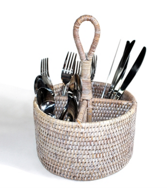 Round Utensil Basket