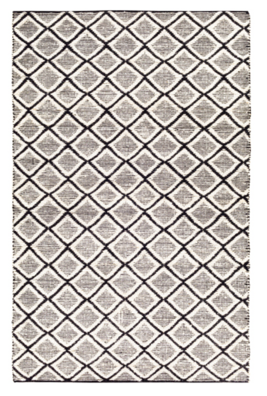 Santa Barbara Jute & Cotton Diamond Rug