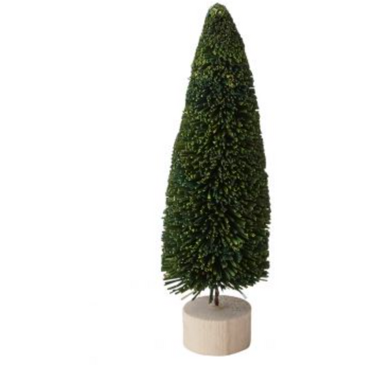 Christmas Brush Tree - Green