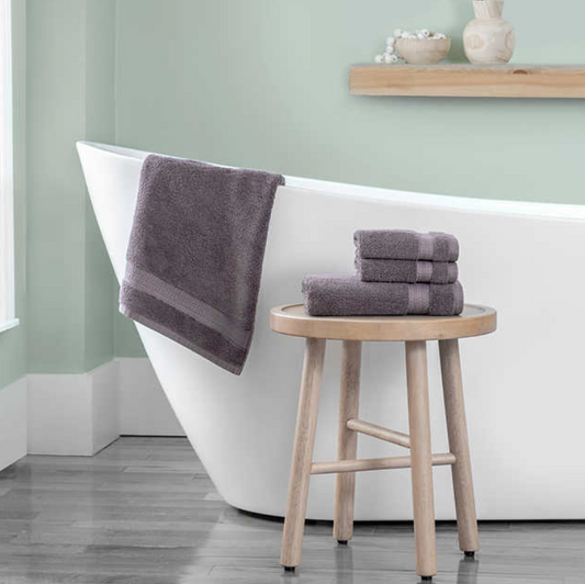 Purely Indulgent 100% Hygrocotton 2 Hand Towels, 2 Wash Cloths