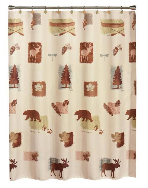Saturday Knight Ltd. Natures Trail Shower Curtain