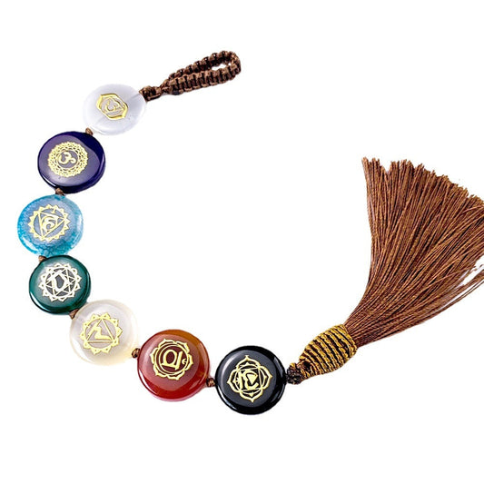 Crystal 7 Chakra Gemstone Wall Room Décor