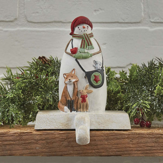 Snowman & Friends Stocking Hanger