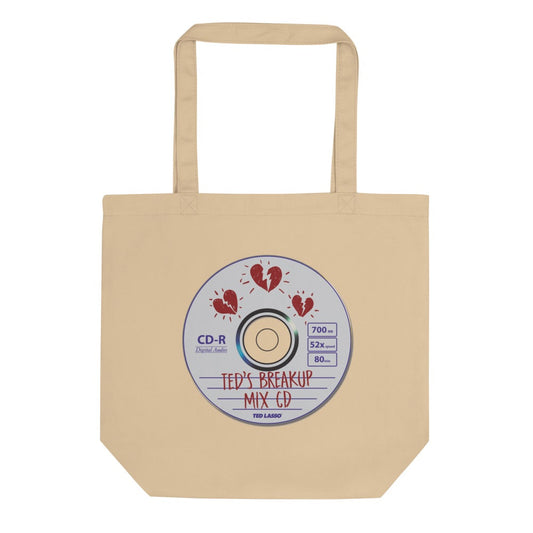 Ted Lasso Ted Breakup Mix CD Eco Tote Bag