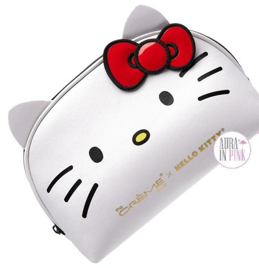 The Crème Shop X Hello Kitty by Sanrio Limited Edition Cosmetics Travel Zip Pouch Bag