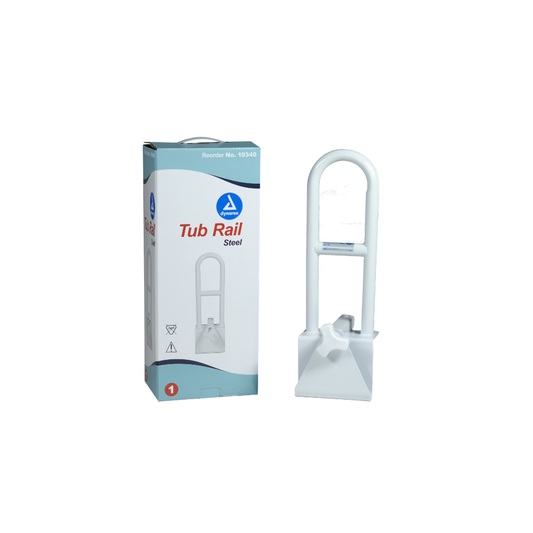 Dynarex Steel Clamp-On Tub Rail