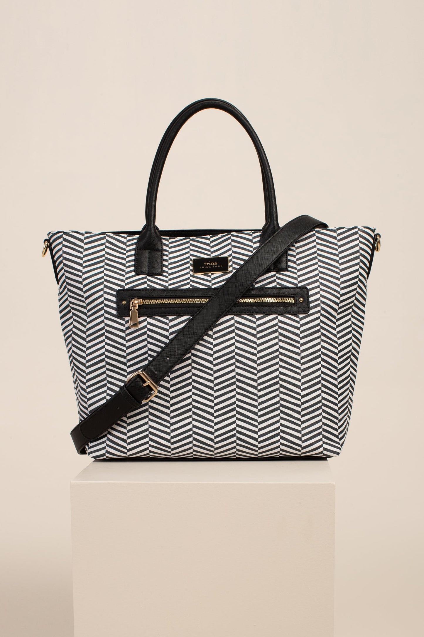 BLACK/IVORY MULTI