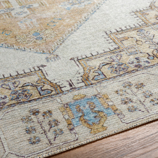 Amelie Rug - AML2369 - Mustard/Tan