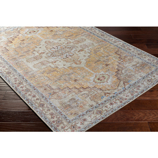 Amelie Rug - AML2373 - Orange/Blue