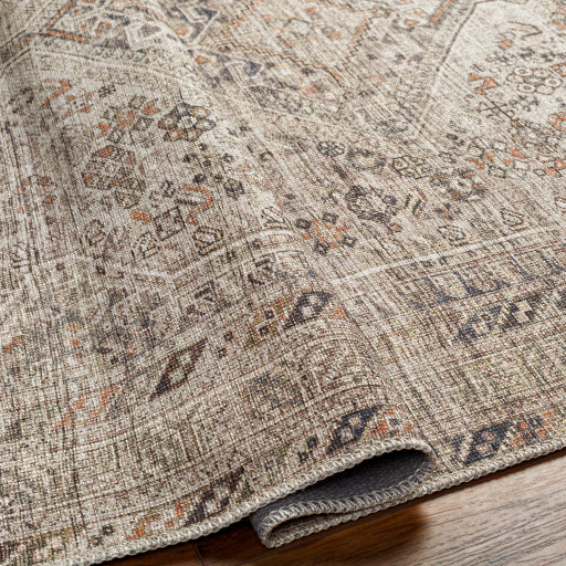 Amelie Rug - AML2383 - Ivory/Peach/Slate