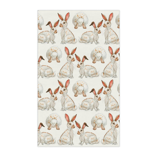 Bunny Love Kitchen Towel