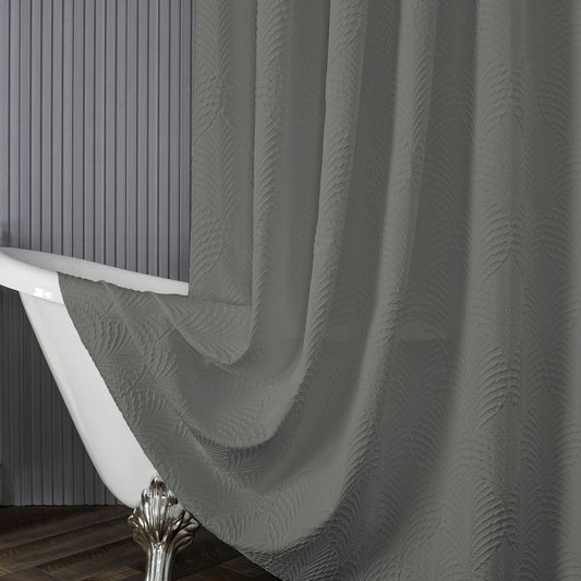 Composite Foaming Polyester Waterproof And Mildew-proof Shower Curtain
