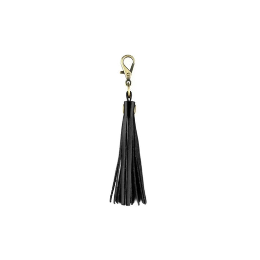 Andar Tassel Keychain Jet Black