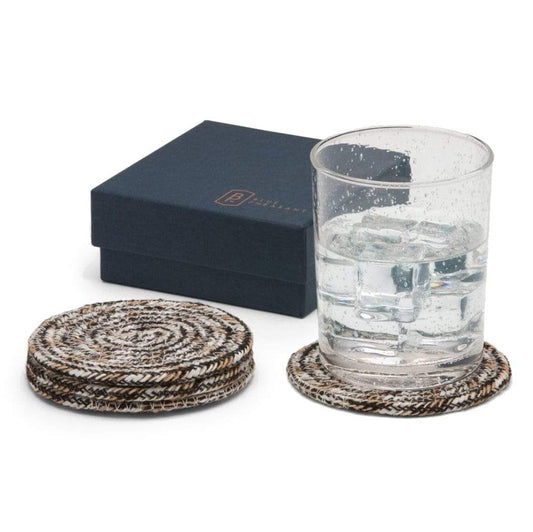Blue Pheasant Atticus Coasters - Espresso (Set of 4)