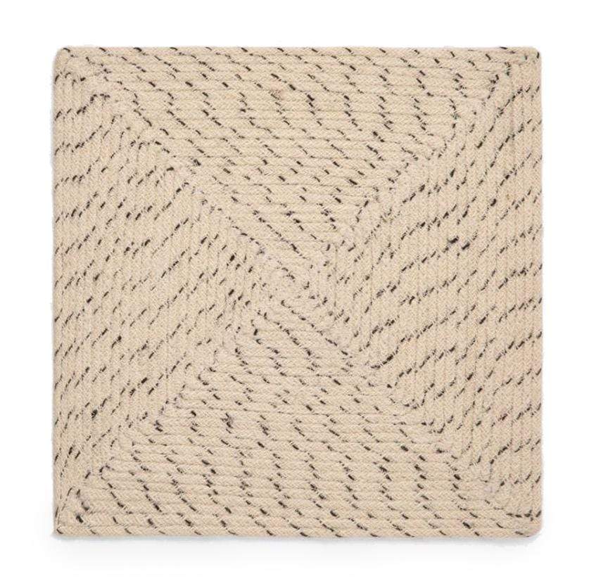 Blue Pheasant Atticus Placemat - Speckled White Pillow & Decor