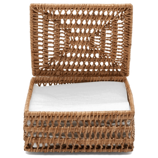 Blue Pheasant Carly Natural Napkin Holder