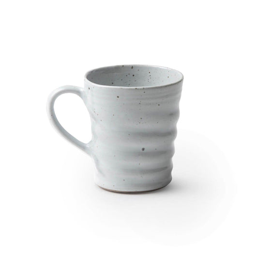 Blue Pheasant Hayes Dinnerware - (Pack of 4) White Salt Glaze-Mug Decor
