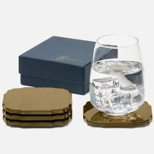 Blue Pheasant Isabelle Olive Coasters - Set of 4