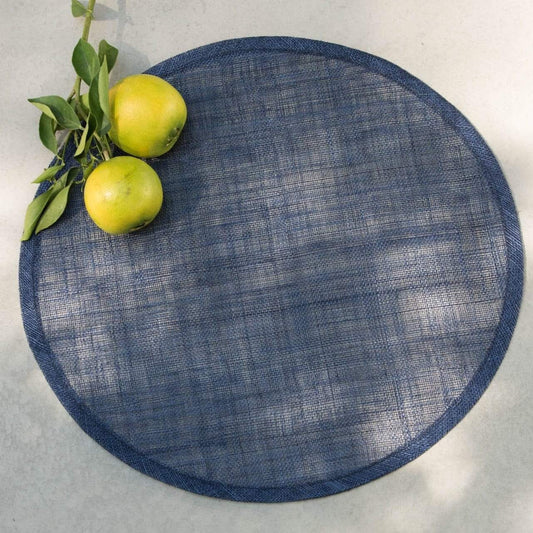 Blue Pheasant June Placemat - Navy Pillow & Decor