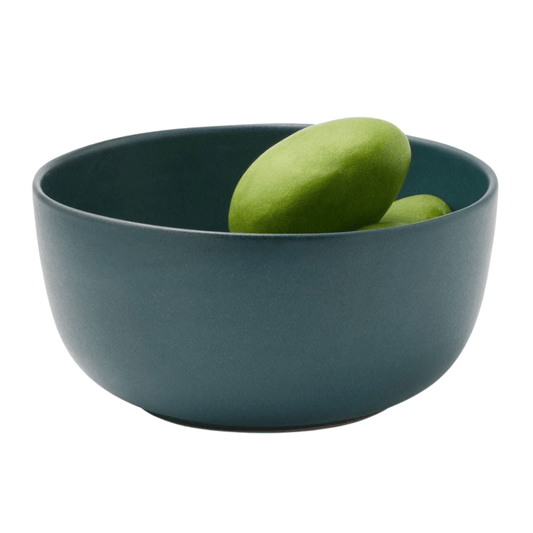 Blue Pheasant Marcus Deep Serving Bowl - Midnight Teal Pillow & Decor blue-pheasant-BP003350