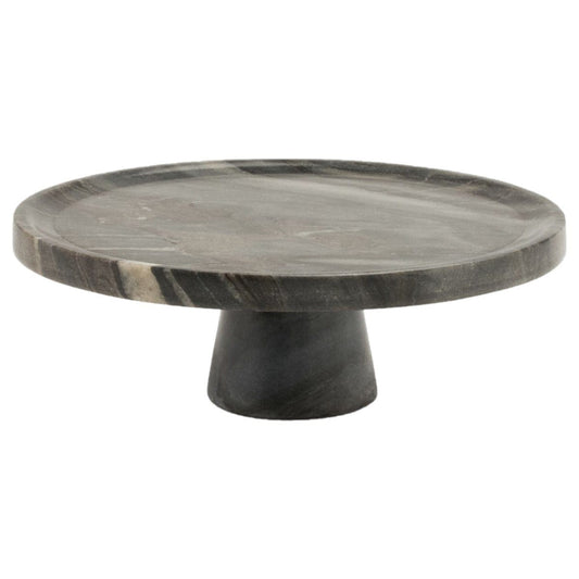 Blue Pheasant Samantha Gray Cake Stand Decor