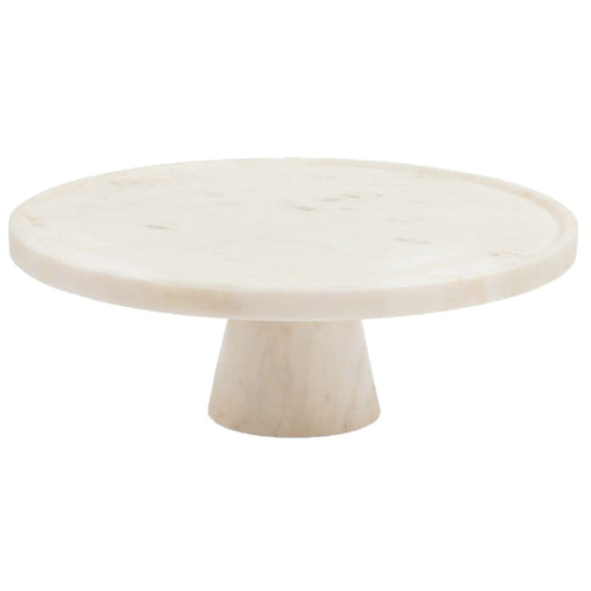 Blue Pheasant Samantha White Cake Stand Decor