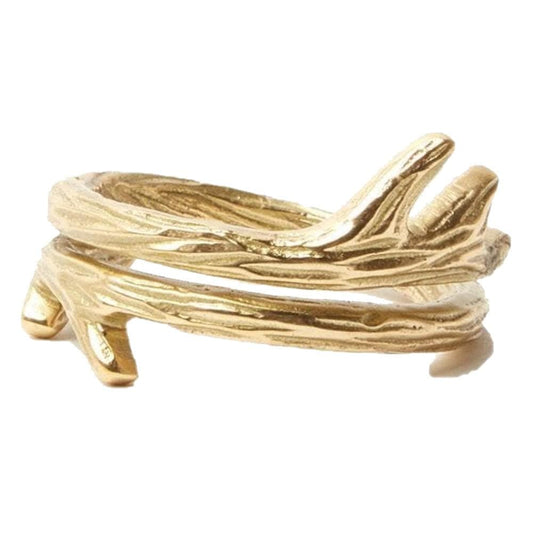 Blue Pheasant Tara Gold Napkins Rings