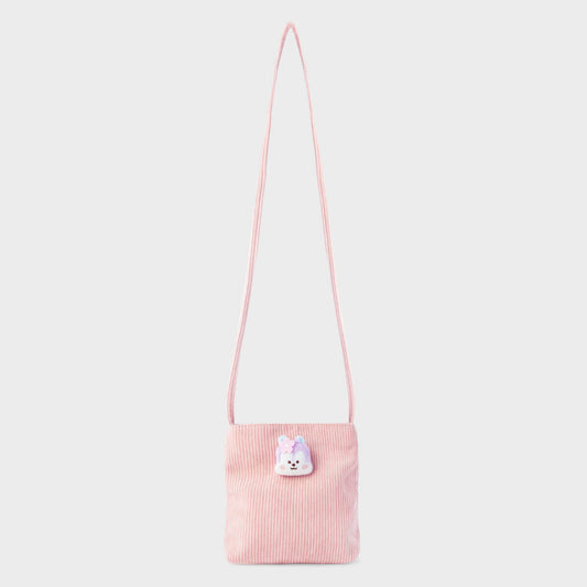 BT21 MANG Mini SPRING DAYS Corduroy Crossbody Bag