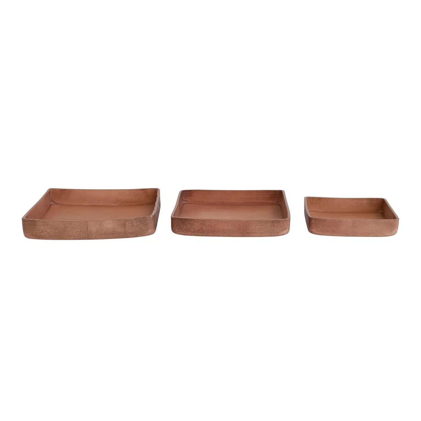 Square Leather Trays