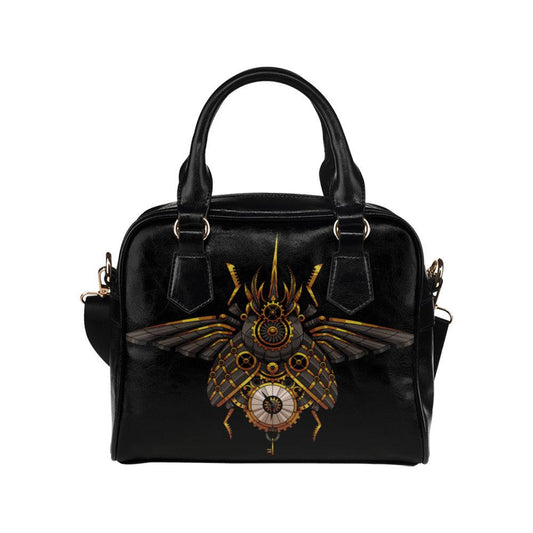 Steampunk beetle bowler bag Kawaii goth Shoulder Handbag