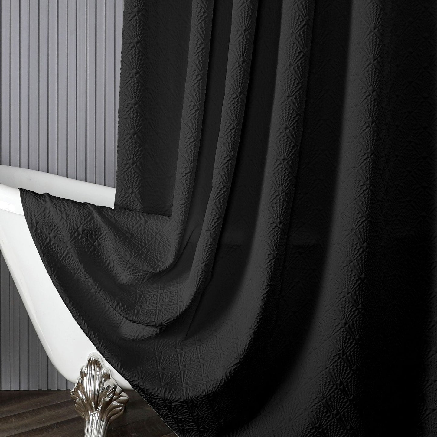 Composite Foaming Polyester Waterproof And Mildew-proof Shower Curtain